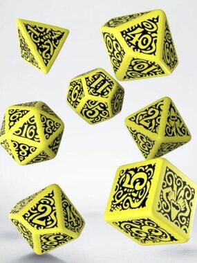 7 piece - Cthulhu Dice, D&D, dungeons and dragons , mtg, magic the gathering